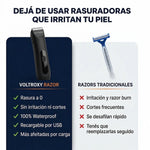 Afeitadora Corporal Anti-Cortes Voltroxy® Sumergible IPX7 (Zonas Sensibles)