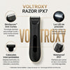 Afeitadora Corporal Anti-Cortes Voltroxy® Sumergible IPX7 (Zonas Sensibles)