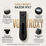 Afeitadora Corporal Anti-Cortes Voltroxy® Sumergible IPX7 (Zonas Sensibles)